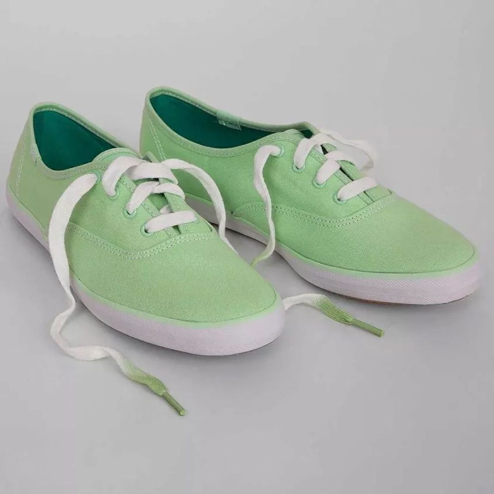 Keds Champion Originals Sneakers Lime Green / White WF534828 Size 7.5. B76